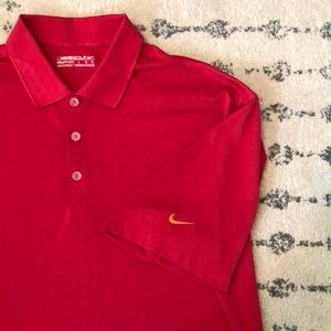Men’s Nike Golf Polo Large Red